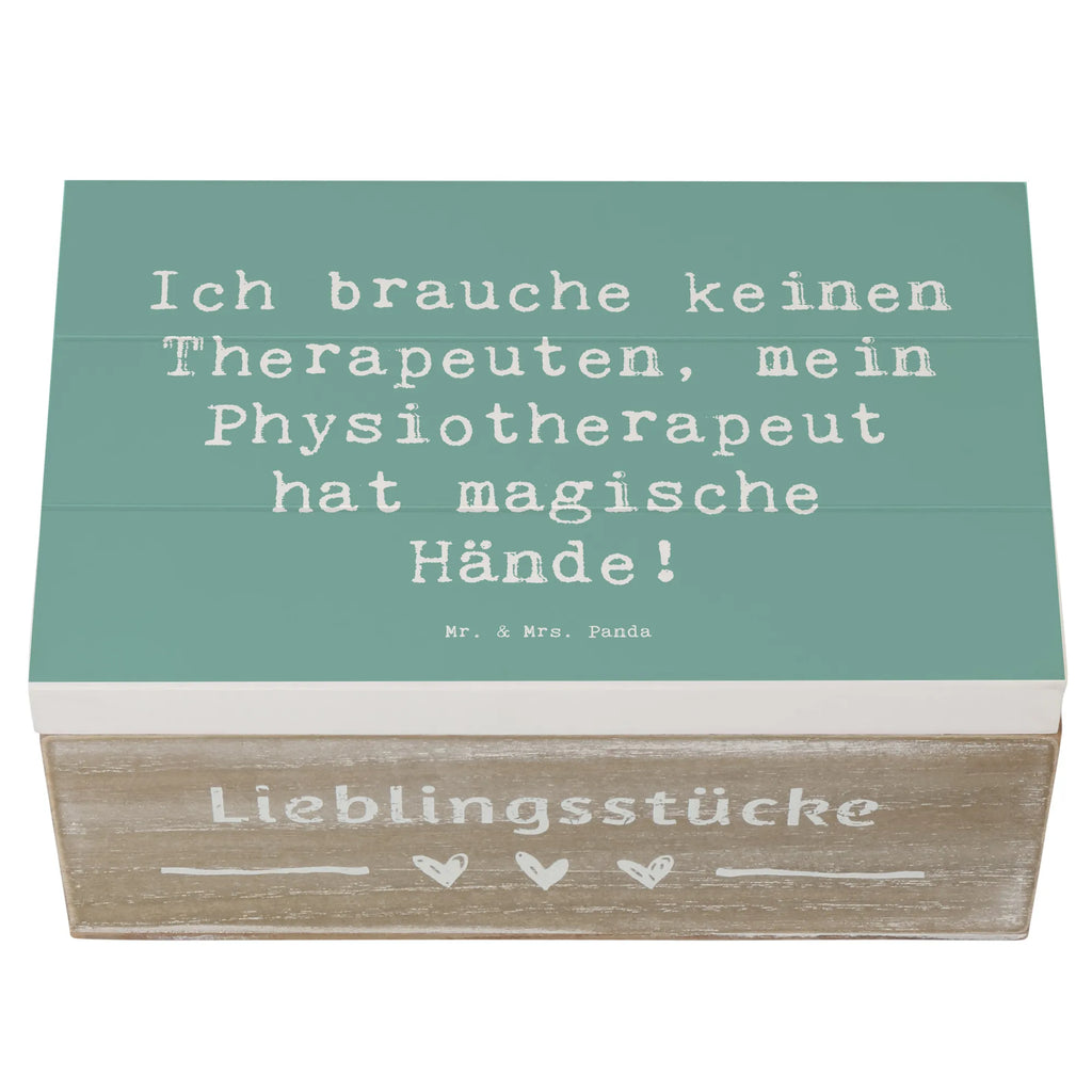Wooden chest Saying Ich brauche keinen Therapeuten, mein Physiotherapeut hat magische Hände! truhe holz, aufbewahrungskisten, aufbewahrungstruhe, holzschatulle, holzkästchen, Holzkiste mit Deckel, Box aus Holz, aufbewahrungskiste mit deckel, aufbewahrungsboxen, Aufbewahrungsbox Holz, Schatulle, Holztruhe, Aufbewahrungsbox, Holzkisten, Holzbox mit Deckel, Holzboxen, Holz Aufbewahrungsbox, box holz, Holzbox, kiste holz, Aufbewahrungsbox aus Holz, Aufbewahrungskiste, holztruhen, holzschachtel, Holzkiste, Geschenk, Danke, Dankeschön, Schenken, Beruf, Ausbildung, Abschied, Rente, Kollege, Kollegin, Arbeitskollege, Mitarbeiter, Jubiläum, Firma
