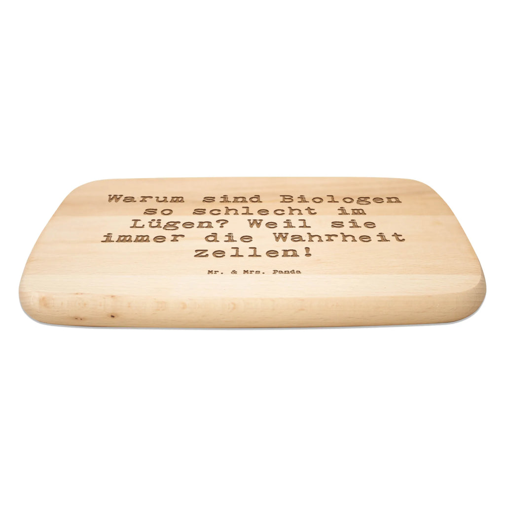Serving board Saying Warum sind Biologen so schlecht im Lügen? Weil sie immer die Wahrheit zellen! breakfast board, cutting board, Board, gift, gift idea, best, farewell gift, passing exam, anniversary, retirement, promotion, job start, sayings, funny, profession