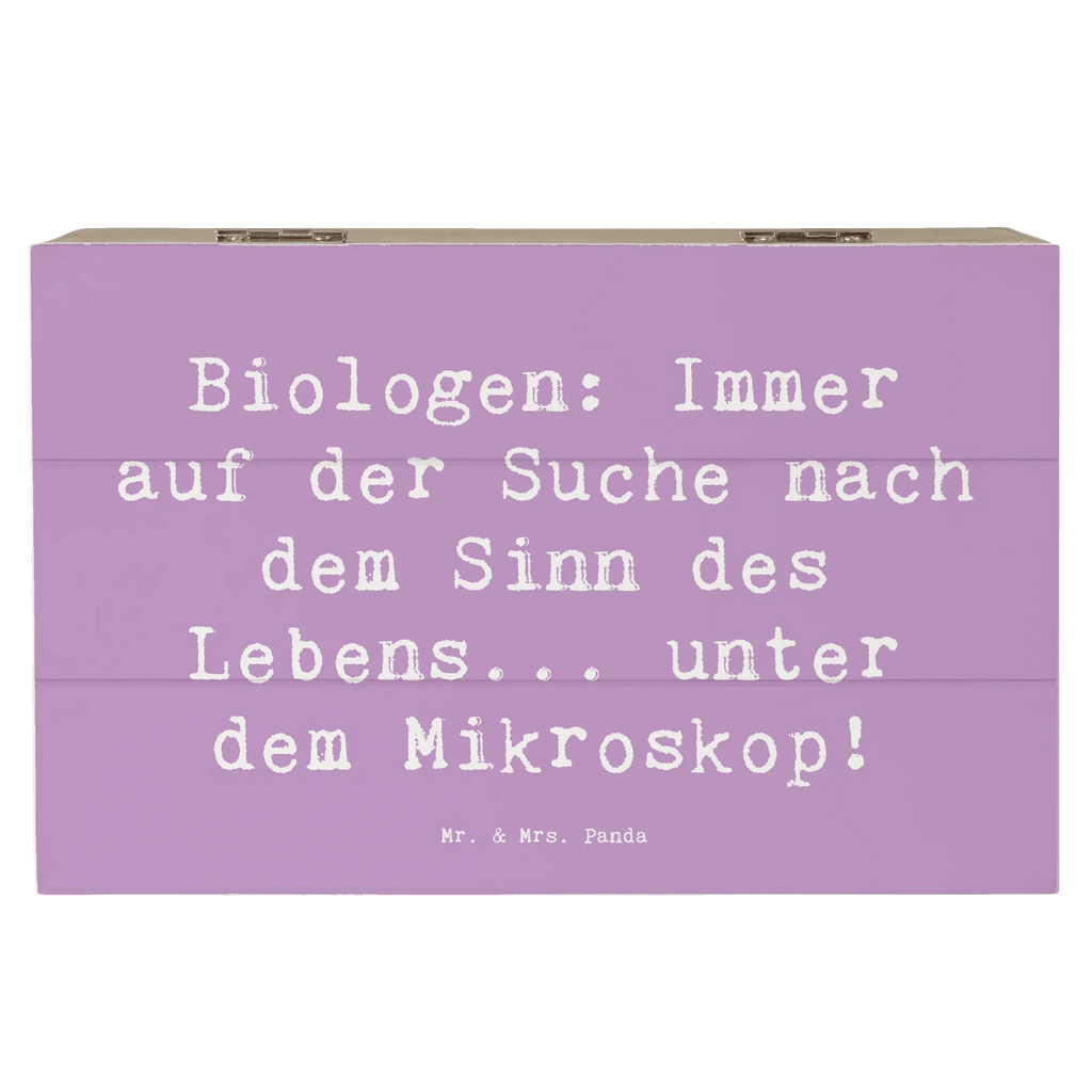 Wooden chest Saying Biologen: Immer auf der Suche nach dem Sinn des Lebens... unter dem Mikroskop! Kiste, XXL, Aufbewahrungsbox, Schatzkiste, Truhe, Geschenkdose, Geschenkbox, Erinnerungsbox, Erinnerungskiste, Holzkiste, Dekokiste, Schatulle, Beruf, Ausbildung, Jubiläum, Abschied, Rente, Kollege, Kollegin, Geschenk, Schenken, Arbeitskollege, Mitarbeiter, Firma, Danke, Dankeschön