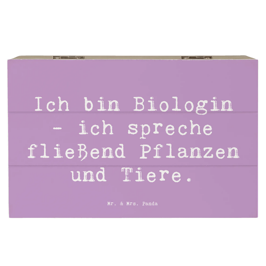 Wooden chest Saying Ich bin Biologin - ich spreche fließend Pflanzen und Tiere. Aufbewahrungsbox, Geschenkbox, XXL, Kiste, Dekokiste, Geschenkdose, Holzkiste, Erinnerungskiste, Truhe, Erinnerungsbox, Schatzkiste, Schatulle, Beruf, Ausbildung, Jubiläum, Abschied, Rente, Kollege, Kollegin, Geschenk, Schenken, Arbeitskollege, Mitarbeiter, Firma, Danke, Dankeschön