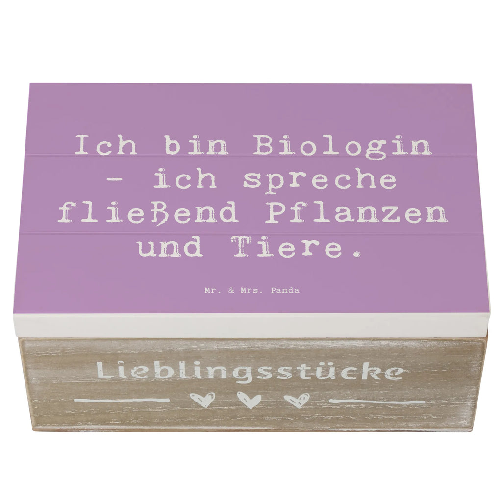 Wooden chest Saying Ich bin Biologin - ich spreche fließend Pflanzen und Tiere. Aufbewahrungsbox, Geschenkbox, XXL, Kiste, Dekokiste, Geschenkdose, Holzkiste, Erinnerungskiste, Truhe, Erinnerungsbox, Schatzkiste, Schatulle, Beruf, Ausbildung, Jubiläum, Abschied, Rente, Kollege, Kollegin, Geschenk, Schenken, Arbeitskollege, Mitarbeiter, Firma, Danke, Dankeschön