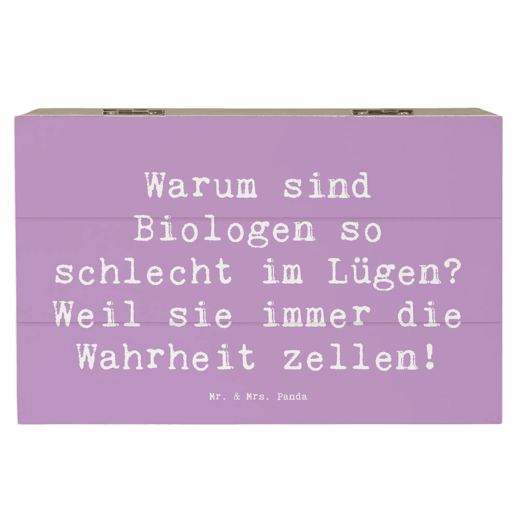 Wooden chest Saying Warum sind Biologen so schlecht im Lügen? Weil sie immer die Wahrheit zellen! Schatzkiste, Truhe, Erinnerungskiste, XXL, Holzkiste, Erinnerungsbox, Dekokiste, Schatulle, Kiste, Geschenkdose, Geschenkbox, Aufbewahrungsbox, Beruf, Ausbildung, Jubiläum, Abschied, Rente, Kollege, Kollegin, Geschenk, Schenken, Arbeitskollege, Mitarbeiter, Firma, Danke, Dankeschön