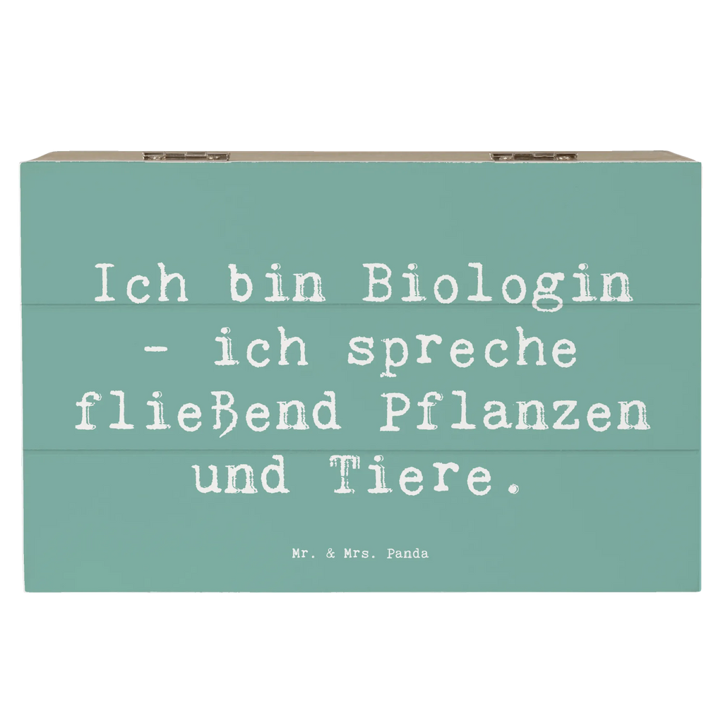 Wooden chest Saying Ich bin Biologin - ich spreche fließend Pflanzen und Tiere. Aufbewahrungsbox, Geschenkbox, XXL, Kiste, Dekokiste, Geschenkdose, Holzkiste, Erinnerungskiste, Truhe, Erinnerungsbox, Schatzkiste, Schatulle, Beruf, Ausbildung, Jubiläum, Abschied, Rente, Kollege, Kollegin, Geschenk, Schenken, Arbeitskollege, Mitarbeiter, Firma, Danke, Dankeschön