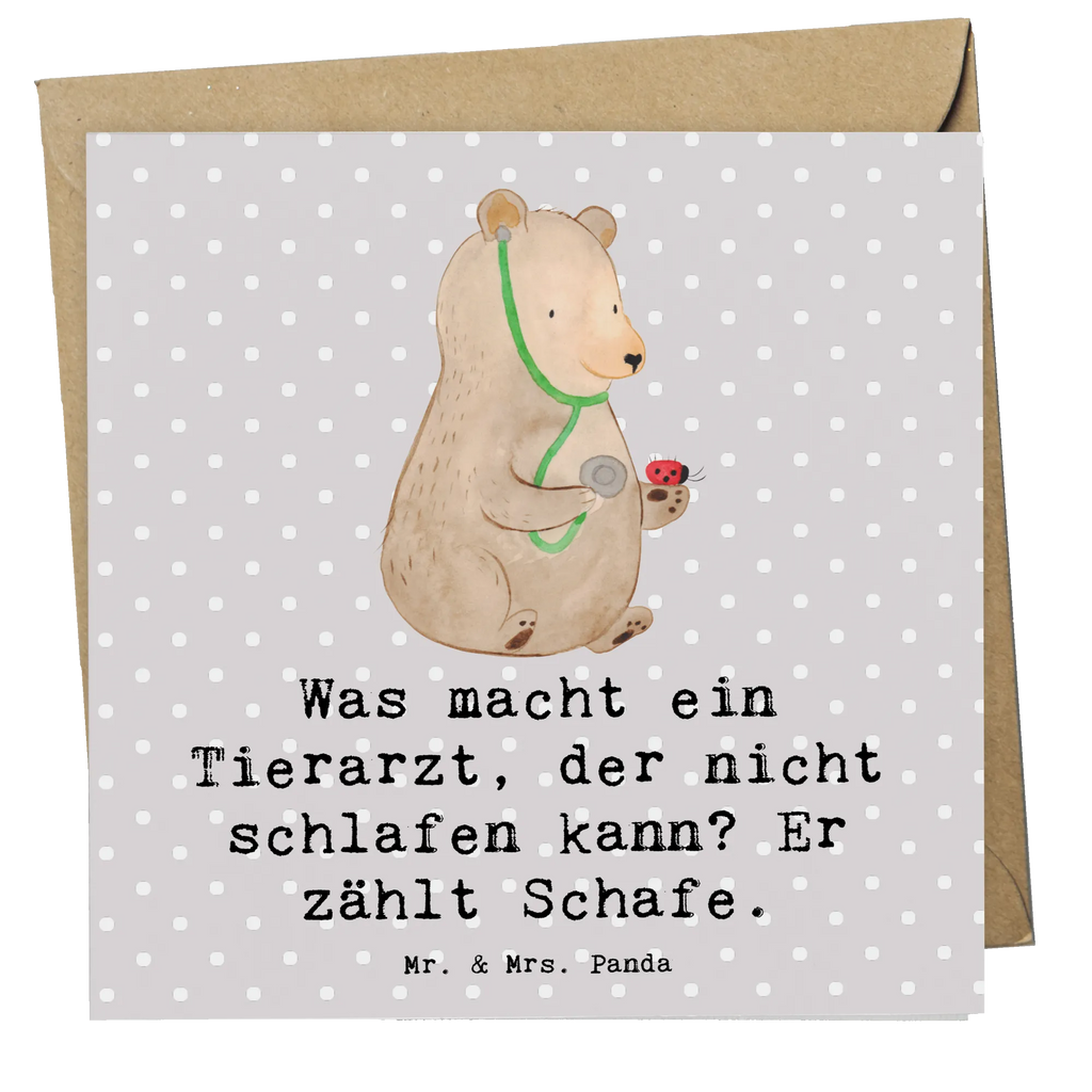 Deluxe Card Was macht ein Tierarzt, der nicht schlafen kann? Er zählt Schafe. Hochwertige Grußkarte, Hochwertige Klappkarte, Geburtstagskarte, Glückwunschkarte, Karte, Grußkarte, Klappkarte, Einladungskarte, Hochzeitskarte, Beruf, Ausbildung, Jubiläum, Abschied, Rente, Kollege, Kollegin, Geschenk, Schenken, Arbeitskollege, Mitarbeiter, Firma, Danke, Dankeschön