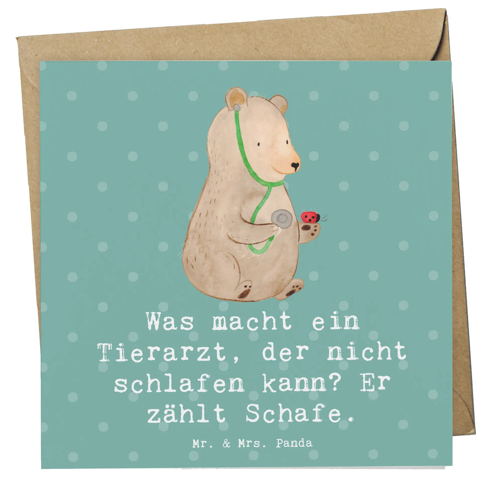 Deluxe Card Was macht ein Tierarzt, der nicht schlafen kann? Er zählt Schafe. Hochwertige Grußkarte, Hochwertige Klappkarte, Geburtstagskarte, Glückwunschkarte, Karte, Grußkarte, Klappkarte, Einladungskarte, Hochzeitskarte, Beruf, Ausbildung, Jubiläum, Abschied, Rente, Kollege, Kollegin, Geschenk, Schenken, Arbeitskollege, Mitarbeiter, Firma, Danke, Dankeschön