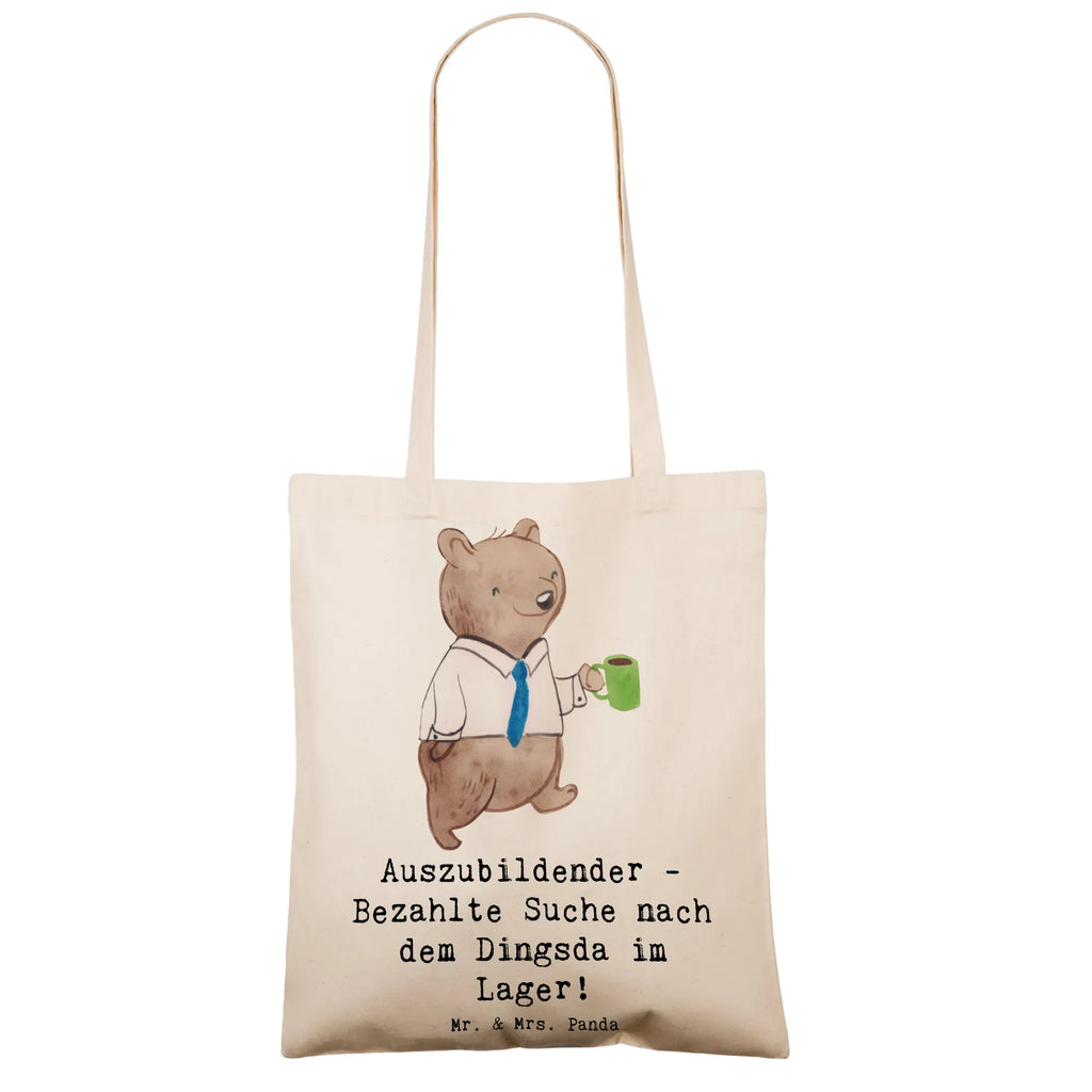 Tote bag Auszubildender - Bezahlte Suche nach dem Dingsda im Lager! Badetasche, Shopper, Stofftasche, Schultertasche, Stoffbeutel, Einkaufstasche, Tasche, Tragetasche, Beuteltasche, Umhängetasche, Jutebeutel, Einkaufstüte, Jutetasche, Laptoptasche, Beutel, Strandtasche, Beruf, Ausbildung, Jubiläum, Abschied, Rente, Kollege, Kollegin, Geschenk, Schenken, Arbeitskollege, Mitarbeiter, Firma, Danke, Dankeschön