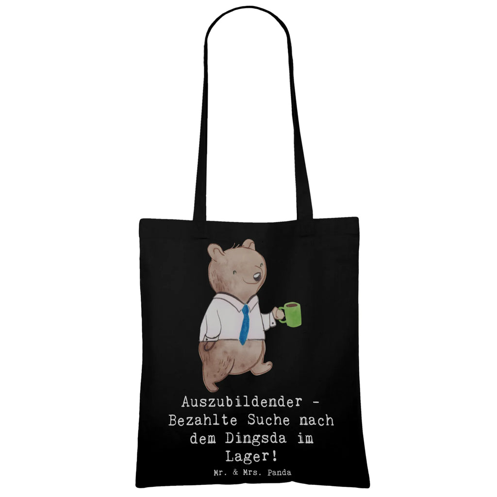 Tote bag Auszubildender - Bezahlte Suche nach dem Dingsda im Lager! Badetasche, Shopper, Stofftasche, Schultertasche, Stoffbeutel, Einkaufstasche, Tasche, Tragetasche, Beuteltasche, Umhängetasche, Jutebeutel, Einkaufstüte, Jutetasche, Laptoptasche, Beutel, Strandtasche, Beruf, Ausbildung, Jubiläum, Abschied, Rente, Kollege, Kollegin, Geschenk, Schenken, Arbeitskollege, Mitarbeiter, Firma, Danke, Dankeschön