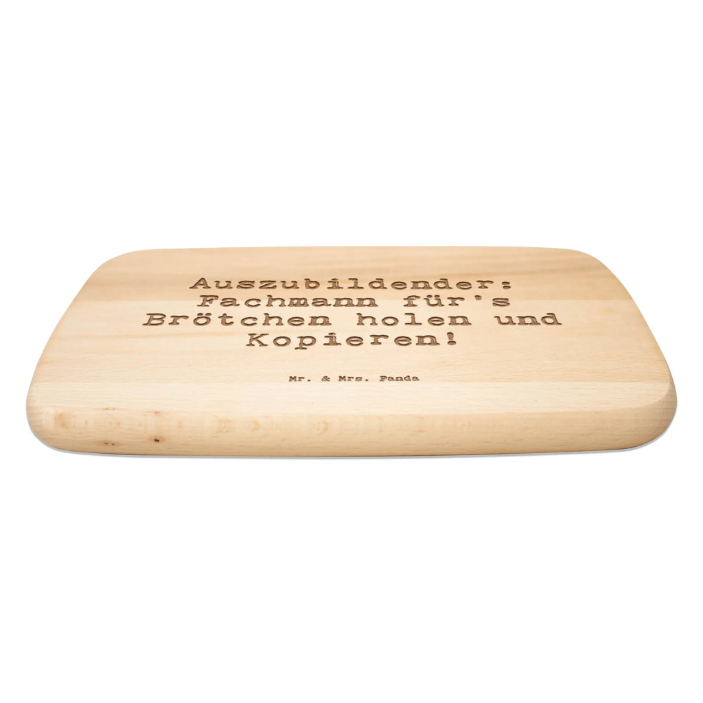 Serving board Saying Auszubildender: Fachmann für's Brötchen holen und Kopieren! cutting board, breakfast board, Board, gift, gift idea, best, farewell gift, passing exam, anniversary, retirement, promotion, job start, sayings, funny, profession
