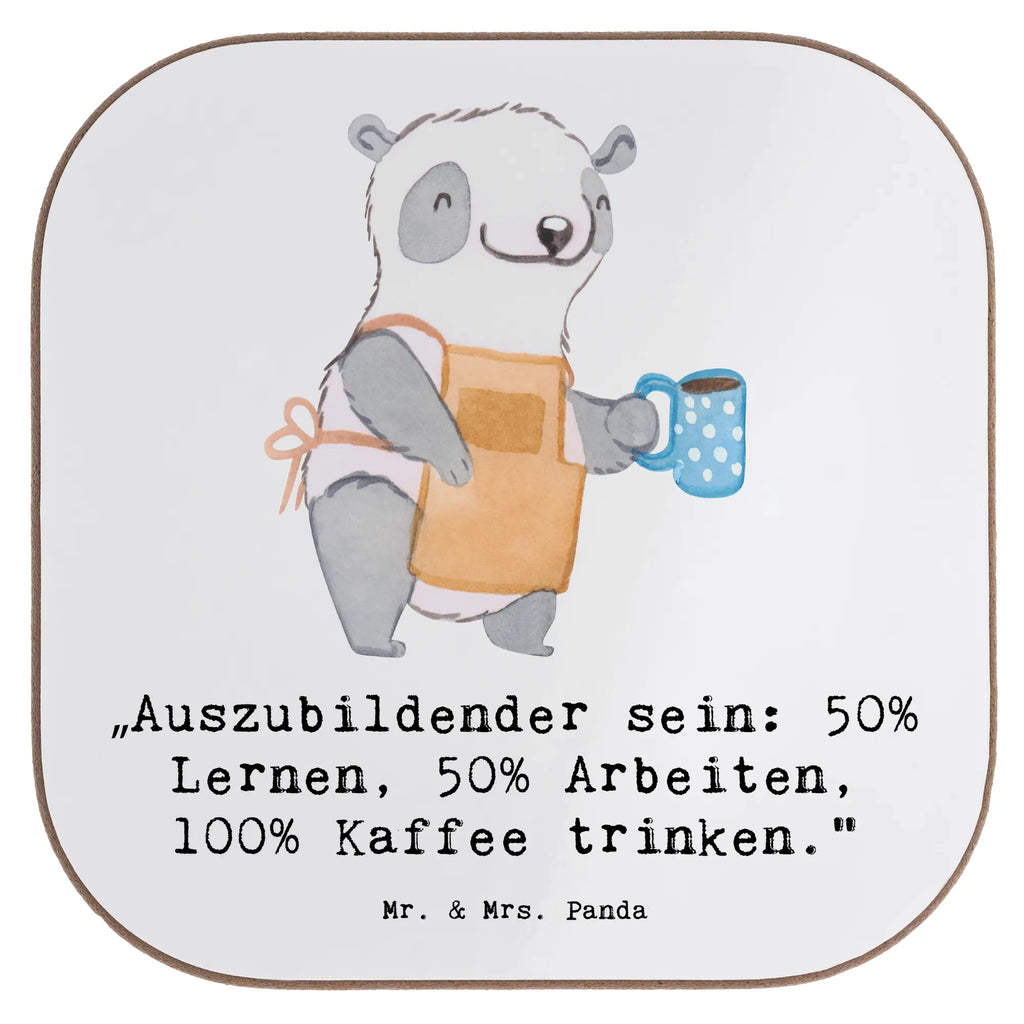 Square coaster „Auszubildender sein: 50% Lernen, 50% Arbeiten, 100% Kaffee trinken.“ Untersetzer Gläser, Untersetzer aus Holz, Untersetzer Holz, Holzuntersetzer, Korkuntersetzer, Untersetzer für Gläser, Glasuntersetzer, Untersetzer, Untersetzer Design, Bierdeckel, Getränkeuntersetzer, Tassen Untersetzer, Beruf, Ausbildung, Jubiläum, Abschied, Rente, Kollege, Kollegin, Geschenk, Schenken, Arbeitskollege, Mitarbeiter, Firma, Danke, Dankeschön