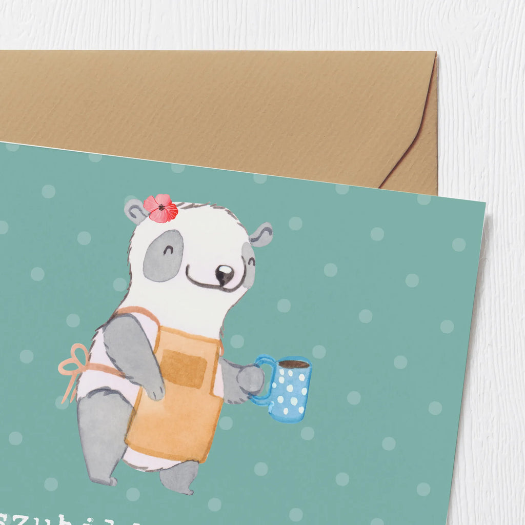 Deluxe Card Auszubildende: Heute Kaffee kochen, morgen die Welt erobern! Klappkarte, Einladungskarte, Hochwertige Klappkarte, Hochzeitskarte, Karte, Glückwunschkarte, Geburtstagskarte, Grußkarte, Hochwertige Grußkarte, Beruf, Ausbildung, Jubiläum, Abschied, Rente, Kollege, Kollegin, Geschenk, Schenken, Arbeitskollege, Mitarbeiter, Firma, Danke, Dankeschön