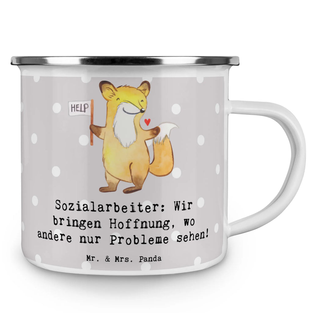 Enamel camping mug Sozialarbeiter: Wir bringen Hoffnung, wo andere nur Probleme sehen! Camping Becher Edelstahl, Outdoor Becher, Tasse Emaille, Metalltasse, Outdoor Tasse, Campingtassen, Blechtasse Outdoor, Camping Tassen Emaille, Metalltasse für Camping, Blechtasse, Camping Becher, Campingbecher, Emaille Tassen, Emaille Trinkbecher, Tasse Camping, Edelstahl Trinkbecher, Campingtasse, Emaille Tasse Camping, Emaille Campingbecher, Kaffee Blechtasse, Metall Tasse, Trinkbecher, Blechtassen, Emailletasse, Emaille Tasse, Emaille Becher Camping, Camping Tassen, Emaille Becher, Camping Tasse Metall, Camping Tasse Emaille, Beruf, Ausbildung, Jubiläum, Abschied, Rente, Kollege, Kollegin, Geschenk, Schenken, Arbeitskollege, Mitarbeiter, Firma, Danke, Dankeschön