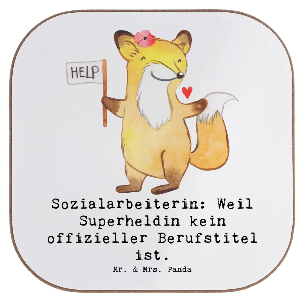 Square coaster Sozialarbeiterin: Weil Superheldin kein offizieller Berufstitel ist. Holzuntersetzer, Getränkeuntersetzer, Untersetzer für Gläser, Glasuntersetzer, Untersetzer aus Holz, Untersetzer Gläser, Tassen Untersetzer, Korkuntersetzer, Untersetzer Holz, Untersetzer, Bierdeckel, Untersetzer Design, Beruf, Ausbildung, Jubiläum, Abschied, Rente, Kollege, Kollegin, Geschenk, Schenken, Arbeitskollege, Mitarbeiter, Firma, Danke, Dankeschön