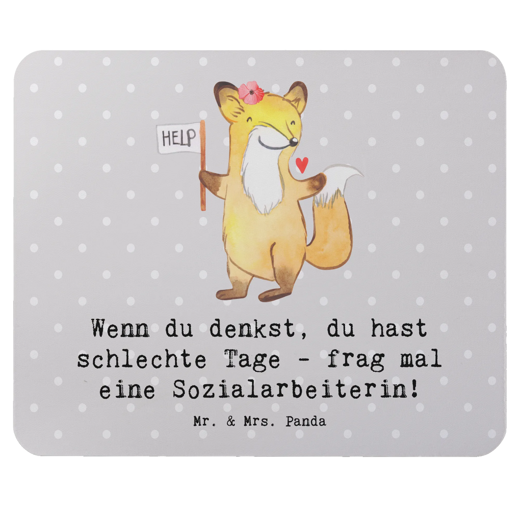Mouse mat Wenn du denkst, du hast schlechte Tage - frag mal eine Sozialarbeiterin! Mausunterlage, Mousepad, Computer zubehör, Arbeitszimmer, Einzigartiges Mauspad, Mauspad Büro, Designer Mauspad, PC Zubehör, Mauspad, Büroausstattung, Beruf, Ausbildung, Jubiläum, Abschied, Rente, Kollege, Kollegin, Geschenk, Schenken, Arbeitskollege, Mitarbeiter, Firma, Danke, Dankeschön