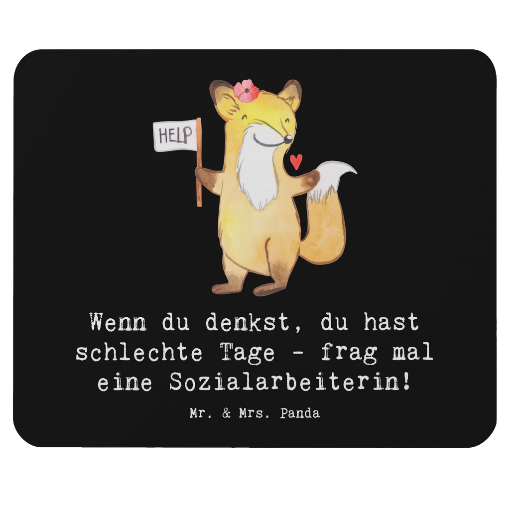 Mouse mat Wenn du denkst, du hast schlechte Tage - frag mal eine Sozialarbeiterin! Mausunterlage, Mousepad, Computer zubehör, Arbeitszimmer, Einzigartiges Mauspad, Mauspad Büro, Designer Mauspad, PC Zubehör, Mauspad, Büroausstattung, Beruf, Ausbildung, Jubiläum, Abschied, Rente, Kollege, Kollegin, Geschenk, Schenken, Arbeitskollege, Mitarbeiter, Firma, Danke, Dankeschön