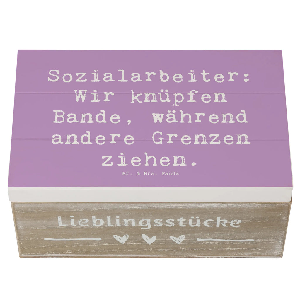 Holzkiste Spruch Sozialarbeiterin Bande knüpfen XXL, Aufbewahrungsbox, Schatulle, Schatzkiste, Truhe, Erinnerungskiste, Geschenkbox, Geschenkdose, Holzkiste, Dekokiste, Kiste, Erinnerungsbox, Beruf, Ausbildung, Jubiläum, Abschied, Rente, Kollege, Kollegin, Geschenk, Schenken, Arbeitskollege, Mitarbeiter, Firma, Danke, Dankeschön