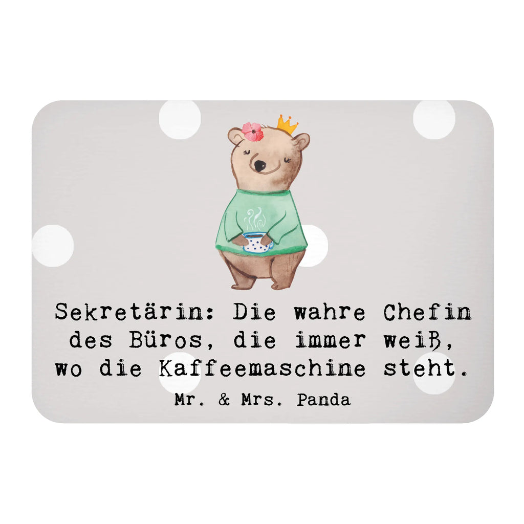 Magnet Sekretärin: Die wahre Chefin des Büros, die immer weiß, wo die Kaffeemaschine steht. Souvenir Magnet, Dekomagnet, Whiteboard Magnet, Notiz Magnet, Pinnwandmagnet, Motivmagnete, Kühlschrank Dekoration, Kühlschrankmagnet, Beruf, Ausbildung, Jubiläum, Abschied, Rente, Kollege, Kollegin, Geschenk, Schenken, Arbeitskollege, Mitarbeiter, Firma, Danke, Dankeschön