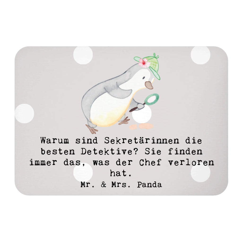 Magnet Warum sind Sekretärinnen die besten Detektive? Sie finden immer das, was der Chef verloren hat. Dekomagnet, Whiteboard Magnet, Notiz Magnet, Motivmagnete, Kühlschrankmagnet, Souvenir Magnet, Kühlschrank Dekoration, Pinnwandmagnet, Beruf, Ausbildung, Jubiläum, Abschied, Rente, Kollege, Kollegin, Geschenk, Schenken, Arbeitskollege, Mitarbeiter, Firma, Danke, Dankeschön