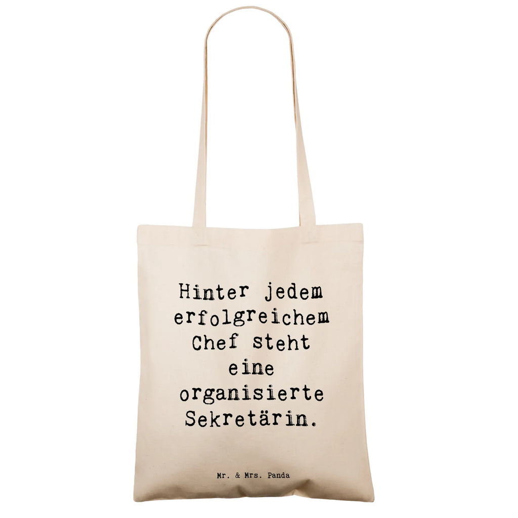 Tragetasche Spruch Hinter jedem erfolgreichem Chef steht eine organisierte Sekretärin. Einkaufstüte, Umhängetasche, Jutetasche, Stoffbeutel, Jutebeutel, Badetasche, Beutel, Laptoptasche, Strandtasche, Einkaufstasche, Tragetasche, Tasche, Stofftasche, Beuteltasche, Schultertasche, Shopper, Beruf, Ausbildung, Jubiläum, Abschied, Rente, Kollege, Kollegin, Geschenk, Schenken, Arbeitskollege, Mitarbeiter, Firma, Danke, Dankeschön
