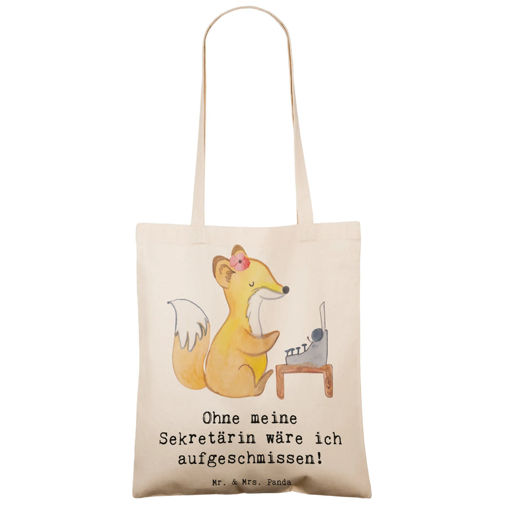Tote bag Ohne meine Sekretärin wäre ich aufgeschmissen! Laptoptasche, Beuteltasche, Badetasche, Stofftasche, Tasche, Tragetasche, Strandtasche, Umhängetasche, Einkaufstüte, Einkaufstasche, Jutetasche, Shopper, Schultertasche, Stoffbeutel, Jutebeutel, Beutel, Beruf, Ausbildung, Jubiläum, Abschied, Rente, Kollege, Kollegin, Geschenk, Schenken, Arbeitskollege, Mitarbeiter, Firma, Danke, Dankeschön