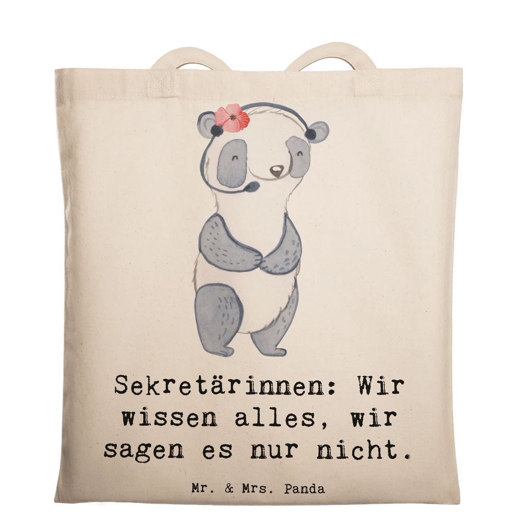 Tote bag Sekretärinnen: Wir wissen alles, wir sagen es nur nicht. Umhängetasche, Jutebeutel, Beutel, Jutetasche, Tragetasche, Schultertasche, Badetasche, Einkaufstüte, Strandtasche, Shopper, Beuteltasche, Laptoptasche, Stoffbeutel, Tasche, Einkaufstasche, Stofftasche, Beruf, Ausbildung, Jubiläum, Abschied, Rente, Kollege, Kollegin, Geschenk, Schenken, Arbeitskollege, Mitarbeiter, Firma, Danke, Dankeschön