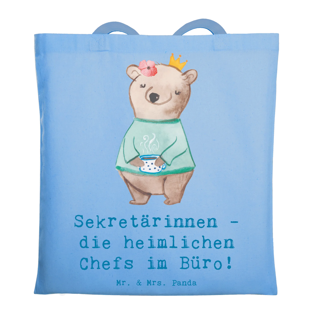 Tote bag Sekretärinnen - die heimlichen Chefs im Büro! Tragetasche, Einkaufstasche, Beuteltasche, Shopper, Tasche, Badetasche, Stofftasche, Jutetasche, Schultertasche, Stoffbeutel, Jutebeutel, Strandtasche, Beutel, Laptoptasche, Einkaufstüte, Umhängetasche, Beruf, Ausbildung, Jubiläum, Abschied, Rente, Kollege, Kollegin, Geschenk, Schenken, Arbeitskollege, Mitarbeiter, Firma, Danke, Dankeschön