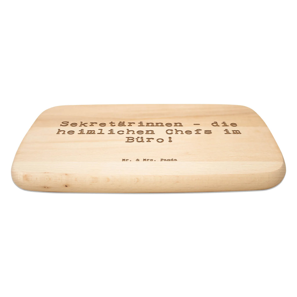 Serving board Saying Sekretärinnen - die heimlichen Chefs im Büro! breakfast board, Board, cutting board, gift, gift idea, best, farewell gift, passing exam, anniversary, retirement, promotion, job start, sayings, funny, profession