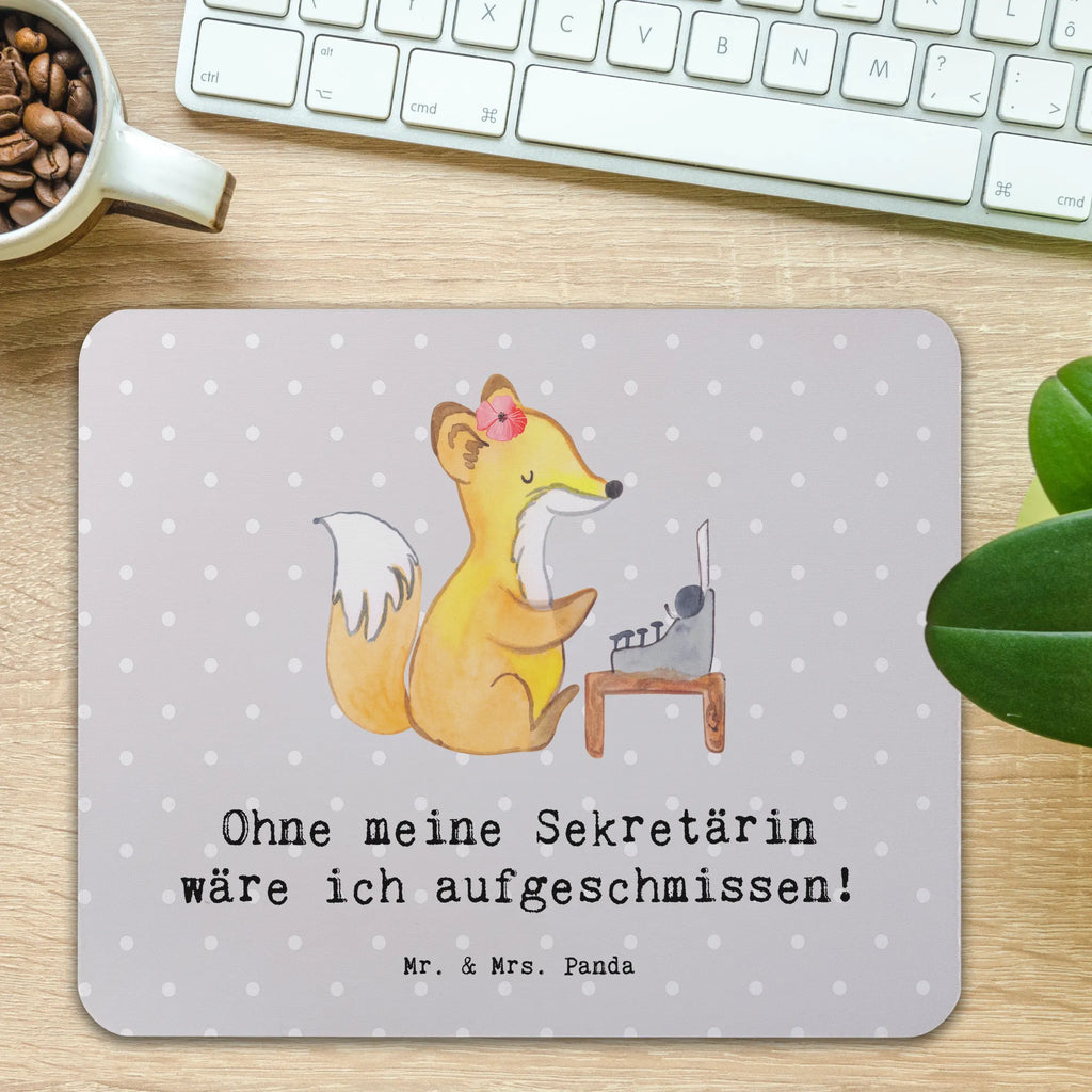 Mouse mat Ohne meine Sekretärin wäre ich aufgeschmissen! PC Zubehör, Arbeitszimmer, Computer zubehör, Einzigartiges Mauspad, Mauspad, Mousepad, Designer Mauspad, Mauspad Büro, Mausunterlage, Büroausstattung, Beruf, Ausbildung, Jubiläum, Abschied, Rente, Kollege, Kollegin, Geschenk, Schenken, Arbeitskollege, Mitarbeiter, Firma, Danke, Dankeschön