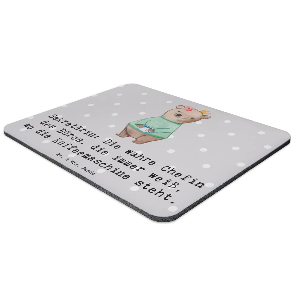 Mouse mat Sekretärin: Die wahre Chefin des Büros, die immer weiß, wo die Kaffeemaschine steht. Mausunterlage, Mauspad, Mauspad Büro, Computer zubehör, Designer Mauspad, Arbeitszimmer, Mousepad, Einzigartiges Mauspad, Büroausstattung, PC Zubehör, Beruf, Ausbildung, Jubiläum, Abschied, Rente, Kollege, Kollegin, Geschenk, Schenken, Arbeitskollege, Mitarbeiter, Firma, Danke, Dankeschön