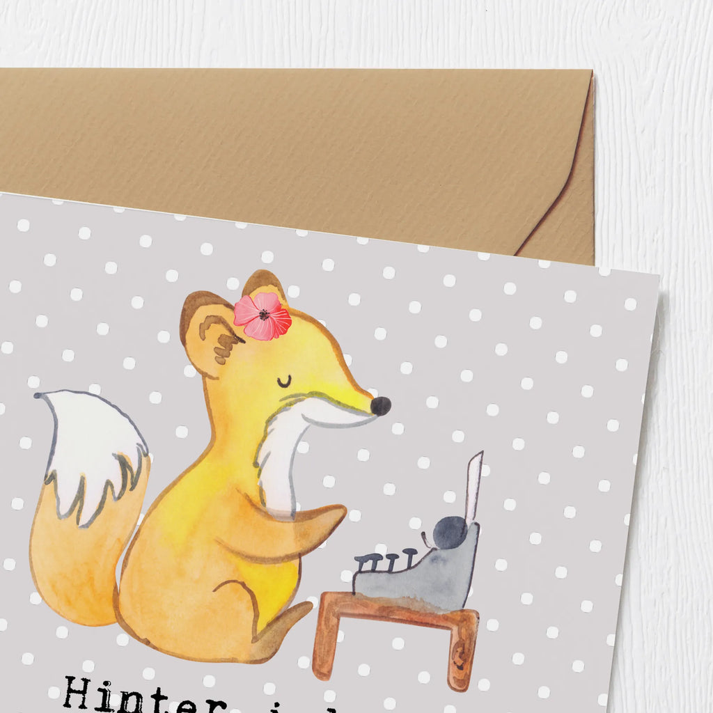 Deluxe Card Hinter jedem erfolgreichem Chef steht eine organisierte Sekretärin. Karte, Geburtstagskarte, Grußkarte, Hochzeitskarte, Hochwertige Klappkarte, Einladungskarte, Glückwunschkarte, Hochwertige Grußkarte, Klappkarte, Beruf, Ausbildung, Jubiläum, Abschied, Rente, Kollege, Kollegin, Geschenk, Schenken, Arbeitskollege, Mitarbeiter, Firma, Danke, Dankeschön