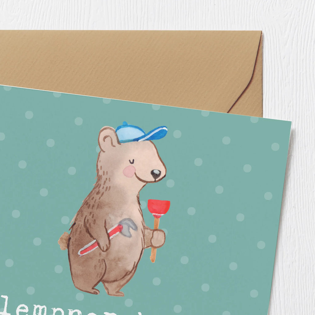 Deluxe Karte Klempner Helden Hochzeitskarte, Karte, Glückwunschkarte, Hochwertige Klappkarte, Hochwertige Grußkarte, Grußkarte, Klappkarte, Einladungskarte, Geburtstagskarte, Beruf, Ausbildung, Jubiläum, Abschied, Rente, Kollege, Kollegin, Geschenk, Schenken, Arbeitskollege, Mitarbeiter, Firma, Danke, Dankeschön