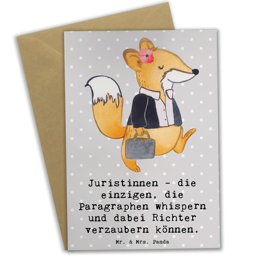 Greetings card Juristinnen - die einzigen, die Paragraphen whispern und dabei Richter verzaubern können. Einladungskarte, Glückwunschkarte, Grußkarte, Karte, Geburtstagskarte, Ansichtskarten, Klappkarte, Hochzeitskarte, Beruf, Ausbildung, Jubiläum, Abschied, Rente, Kollege, Kollegin, Geschenk, Schenken, Arbeitskollege, Mitarbeiter, Firma, Danke, Dankeschön