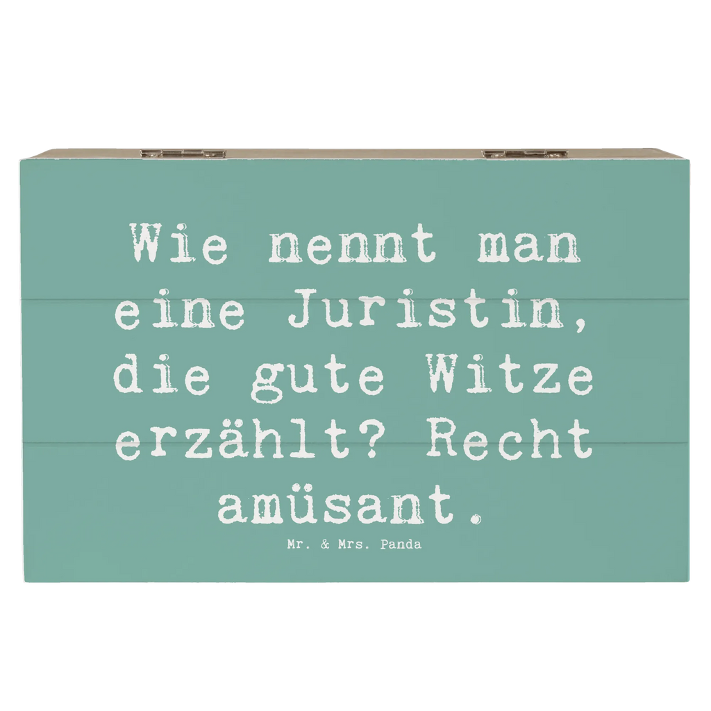 Wooden chest Saying Wie nennt man eine Juristin, die gute Witze erzählt? Recht amüsant. Schatzkiste, Erinnerungskiste, Dekokiste, Aufbewahrungsbox, Kiste, Geschenkdose, Holzkiste, XXL, Truhe, Schatulle, Erinnerungsbox, Geschenkbox, Beruf, Ausbildung, Jubiläum, Abschied, Rente, Kollege, Kollegin, Geschenk, Schenken, Arbeitskollege, Mitarbeiter, Firma, Danke, Dankeschön