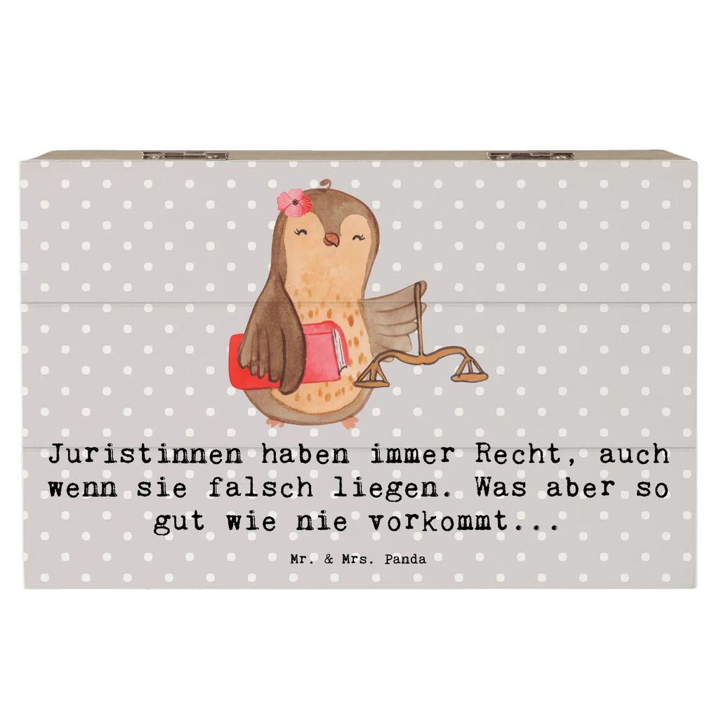 Wooden chest Juristinnen haben immer Recht, auch wenn sie falsch liegen. Was aber so gut wie nie vorkommt... Schatulle, Holzkiste, Dekokiste, Schatzkiste, Geschenkbox, XXL, Truhe, Erinnerungsbox, Geschenkdose, Kiste, Erinnerungskiste, Aufbewahrungsbox, Beruf, Ausbildung, Jubiläum, Abschied, Rente, Kollege, Kollegin, Geschenk, Schenken, Arbeitskollege, Mitarbeiter, Firma, Danke, Dankeschön