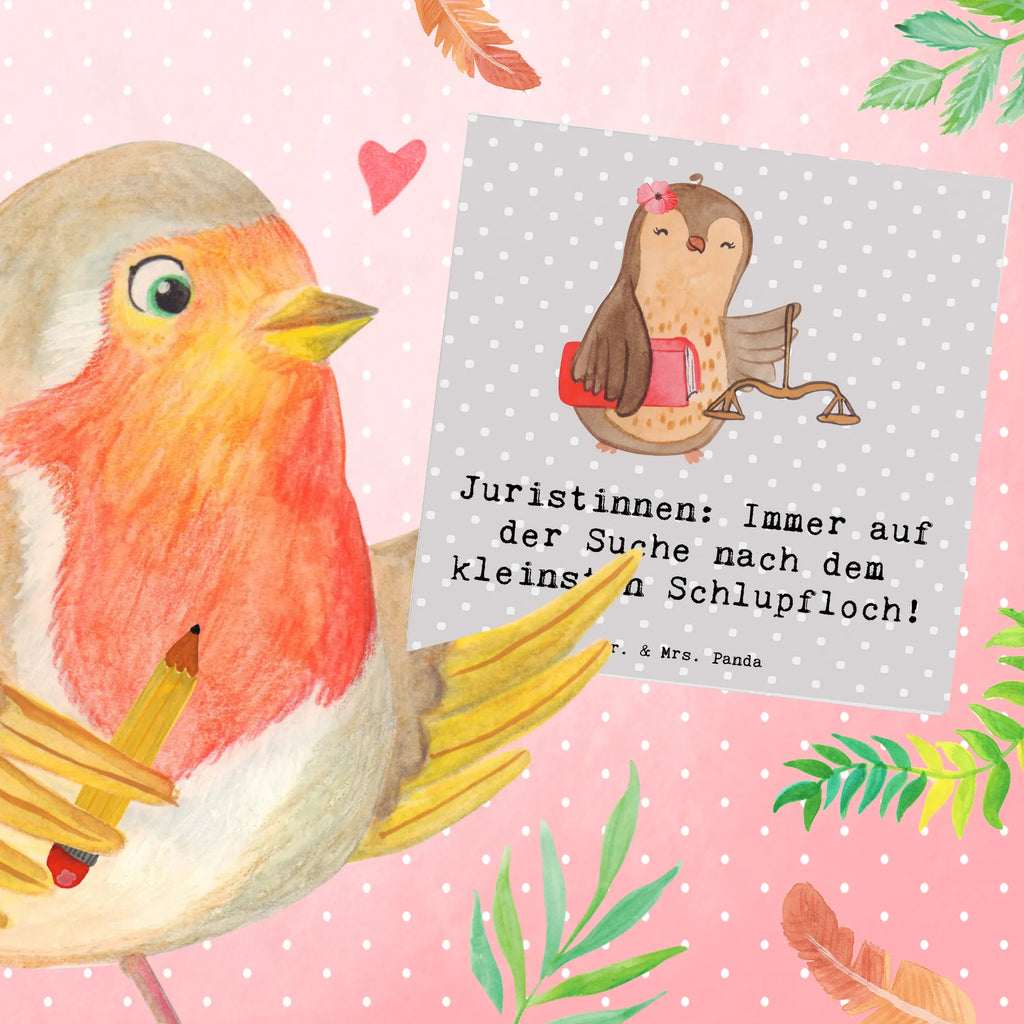 Deluxe Card Juristinnen: Immer auf der Suche nach dem kleinsten Schlupfloch! Glückwunschkarte, Einladungskarte, Hochwertige Klappkarte, Karte, Klappkarte, Geburtstagskarte, Grußkarte, Hochwertige Grußkarte, Hochzeitskarte, Beruf, Ausbildung, Jubiläum, Abschied, Rente, Kollege, Kollegin, Geschenk, Schenken, Arbeitskollege, Mitarbeiter, Firma, Danke, Dankeschön