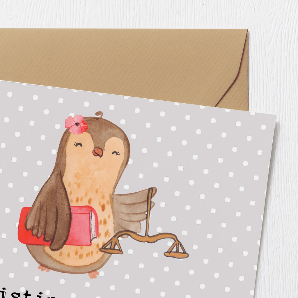 Deluxe Card Juristinnen: Immer auf der Suche nach dem kleinsten Schlupfloch! Glückwunschkarte, Einladungskarte, Hochwertige Klappkarte, Karte, Klappkarte, Geburtstagskarte, Grußkarte, Hochwertige Grußkarte, Hochzeitskarte, Beruf, Ausbildung, Jubiläum, Abschied, Rente, Kollege, Kollegin, Geschenk, Schenken, Arbeitskollege, Mitarbeiter, Firma, Danke, Dankeschön
