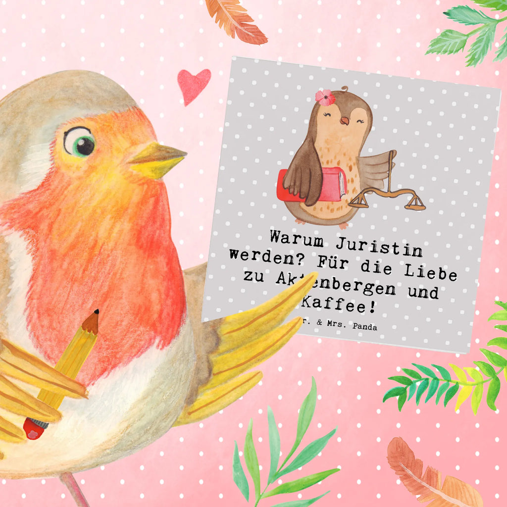 Deluxe Card Warum Juristin werden? Für die Liebe zu Aktenbergen und Kaffee! Karte, Klappkarte, Hochwertige Klappkarte, Einladungskarte, Hochzeitskarte, Grußkarte, Hochwertige Grußkarte, Glückwunschkarte, Geburtstagskarte, Beruf, Ausbildung, Jubiläum, Abschied, Rente, Kollege, Kollegin, Geschenk, Schenken, Arbeitskollege, Mitarbeiter, Firma, Danke, Dankeschön