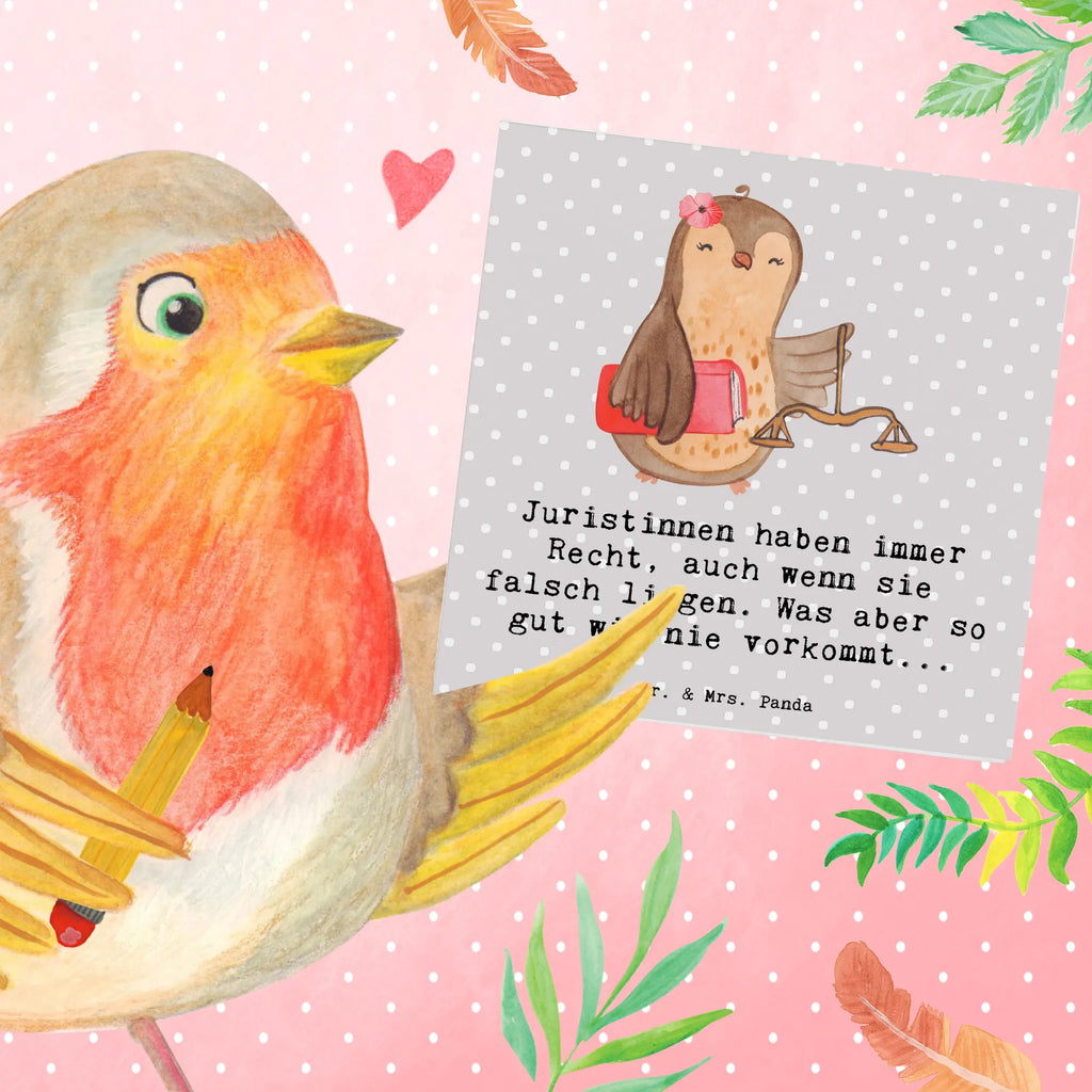 Deluxe Card Juristinnen haben immer Recht, auch wenn sie falsch liegen. Was aber so gut wie nie vorkommt... Hochwertige Grußkarte, Karte, Hochzeitskarte, Geburtstagskarte, Grußkarte, Hochwertige Klappkarte, Einladungskarte, Glückwunschkarte, Klappkarte, Beruf, Ausbildung, Jubiläum, Abschied, Rente, Kollege, Kollegin, Geschenk, Schenken, Arbeitskollege, Mitarbeiter, Firma, Danke, Dankeschön
