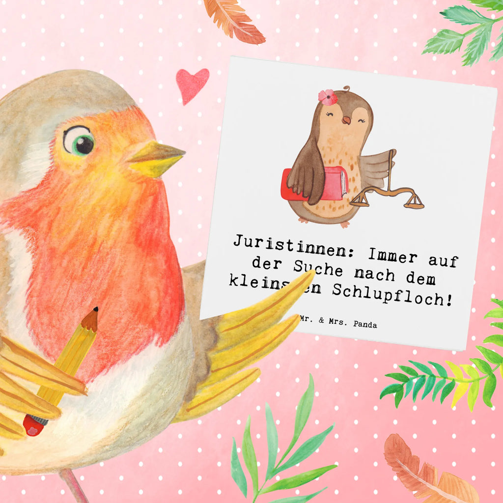 Deluxe Card Juristinnen: Immer auf der Suche nach dem kleinsten Schlupfloch! Glückwunschkarte, Einladungskarte, Hochwertige Klappkarte, Karte, Klappkarte, Geburtstagskarte, Grußkarte, Hochwertige Grußkarte, Hochzeitskarte, Beruf, Ausbildung, Jubiläum, Abschied, Rente, Kollege, Kollegin, Geschenk, Schenken, Arbeitskollege, Mitarbeiter, Firma, Danke, Dankeschön