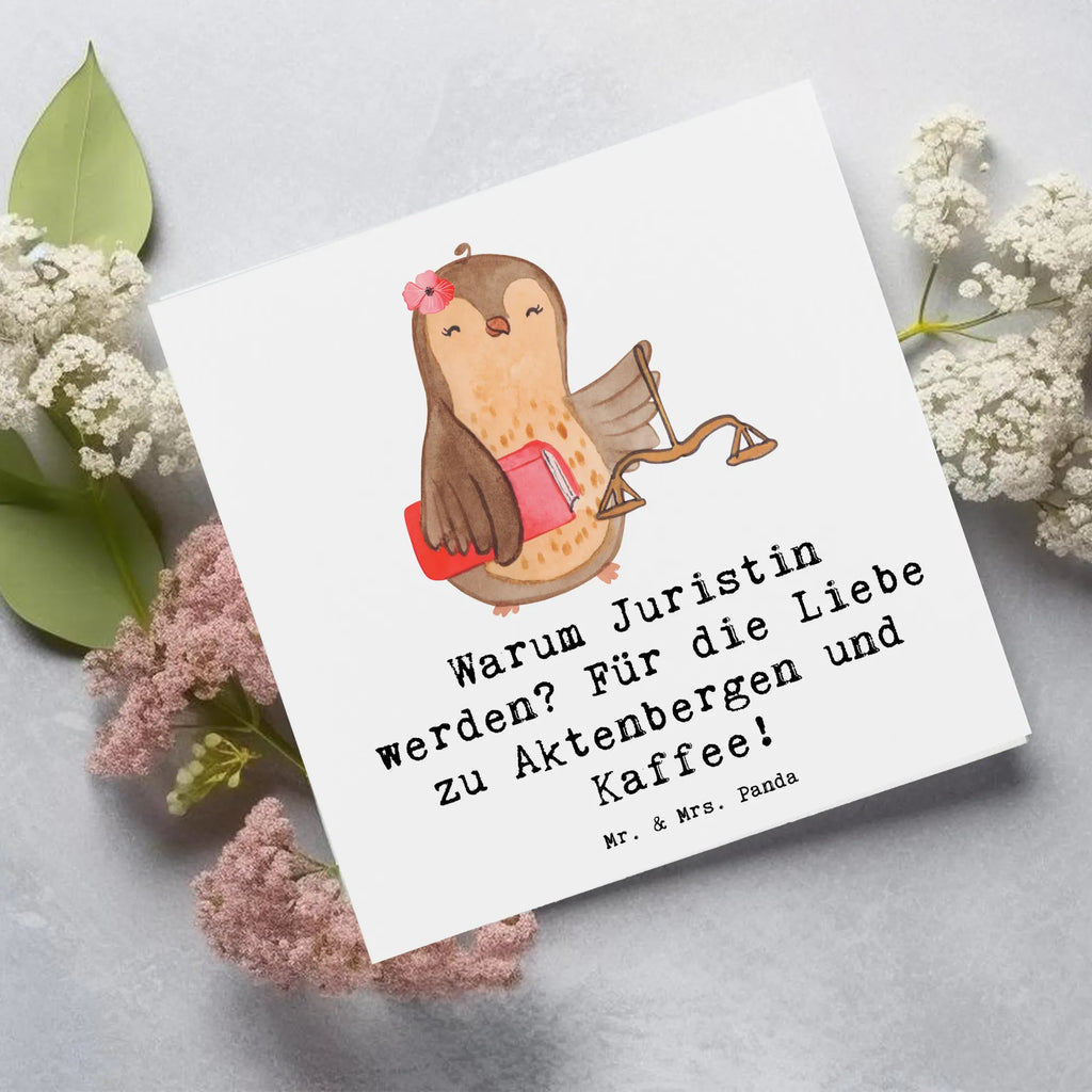Deluxe Card Warum Juristin werden? Für die Liebe zu Aktenbergen und Kaffee! Karte, Klappkarte, Hochwertige Klappkarte, Einladungskarte, Hochzeitskarte, Grußkarte, Hochwertige Grußkarte, Glückwunschkarte, Geburtstagskarte, Beruf, Ausbildung, Jubiläum, Abschied, Rente, Kollege, Kollegin, Geschenk, Schenken, Arbeitskollege, Mitarbeiter, Firma, Danke, Dankeschön