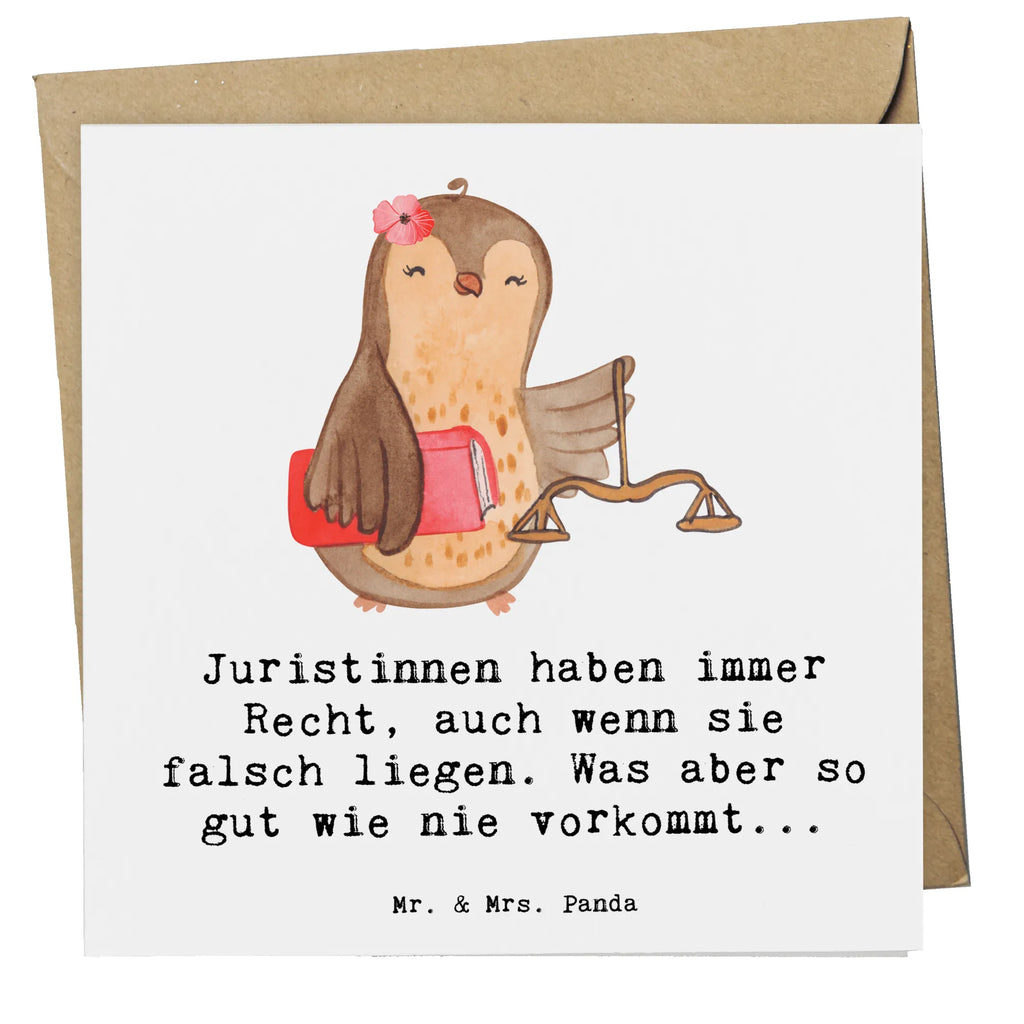 Deluxe Card Juristinnen haben immer Recht, auch wenn sie falsch liegen. Was aber so gut wie nie vorkommt... Hochwertige Grußkarte, Karte, Hochzeitskarte, Geburtstagskarte, Grußkarte, Hochwertige Klappkarte, Einladungskarte, Glückwunschkarte, Klappkarte, Beruf, Ausbildung, Jubiläum, Abschied, Rente, Kollege, Kollegin, Geschenk, Schenken, Arbeitskollege, Mitarbeiter, Firma, Danke, Dankeschön