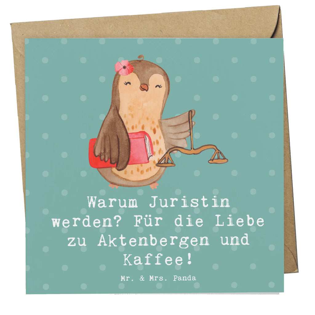 Deluxe Card Warum Juristin werden? Für die Liebe zu Aktenbergen und Kaffee! Karte, Klappkarte, Hochwertige Klappkarte, Einladungskarte, Hochzeitskarte, Grußkarte, Hochwertige Grußkarte, Glückwunschkarte, Geburtstagskarte, Beruf, Ausbildung, Jubiläum, Abschied, Rente, Kollege, Kollegin, Geschenk, Schenken, Arbeitskollege, Mitarbeiter, Firma, Danke, Dankeschön