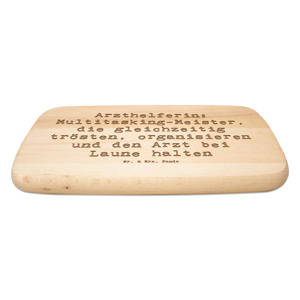 Serving board Saying Arzthelferin: Multitasking-Meister, die gleichzeitig trösten, organisieren und den Arzt bei Laune halten breakfast board, cutting board, Board, gift, gift idea, best, farewell gift, passing exam, anniversary, retirement, promotion, job start, sayings, funny, profession