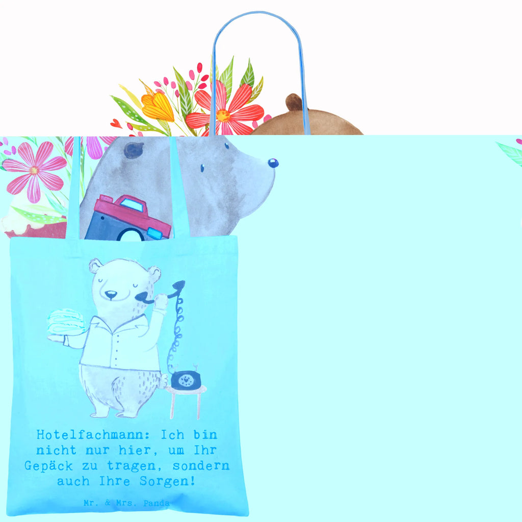 Tote bag Hotelfachmann: Ich bin nicht nur hier, um Ihr Gepäck zu tragen, sondern auch Ihre Sorgen! Stofftasche, Laptoptasche, Tragetasche, Einkaufstasche, Einkaufstüte, Jutetasche, Strandtasche, Beuteltasche, Beutel, Shopper, Stoffbeutel, Badetasche, Tasche, Schultertasche, Jutebeutel, Umhängetasche, Beruf, Ausbildung, Jubiläum, Abschied, Rente, Kollege, Kollegin, Geschenk, Schenken, Arbeitskollege, Mitarbeiter, Firma, Danke, Dankeschön