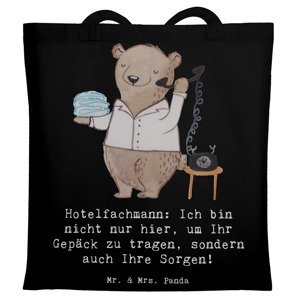 Tote bag Hotelfachmann: Ich bin nicht nur hier, um Ihr Gepäck zu tragen, sondern auch Ihre Sorgen! Stofftasche, Laptoptasche, Tragetasche, Einkaufstasche, Einkaufstüte, Jutetasche, Strandtasche, Beuteltasche, Beutel, Shopper, Stoffbeutel, Badetasche, Tasche, Schultertasche, Jutebeutel, Umhängetasche, Beruf, Ausbildung, Jubiläum, Abschied, Rente, Kollege, Kollegin, Geschenk, Schenken, Arbeitskollege, Mitarbeiter, Firma, Danke, Dankeschön