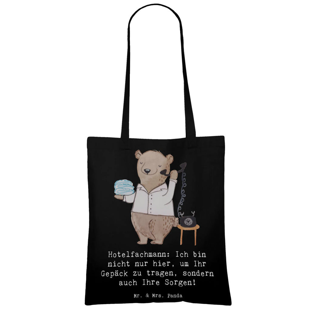 Tote bag Hotelfachmann: Ich bin nicht nur hier, um Ihr Gepäck zu tragen, sondern auch Ihre Sorgen! Stofftasche, Laptoptasche, Tragetasche, Einkaufstasche, Einkaufstüte, Jutetasche, Strandtasche, Beuteltasche, Beutel, Shopper, Stoffbeutel, Badetasche, Tasche, Schultertasche, Jutebeutel, Umhängetasche, Beruf, Ausbildung, Jubiläum, Abschied, Rente, Kollege, Kollegin, Geschenk, Schenken, Arbeitskollege, Mitarbeiter, Firma, Danke, Dankeschön