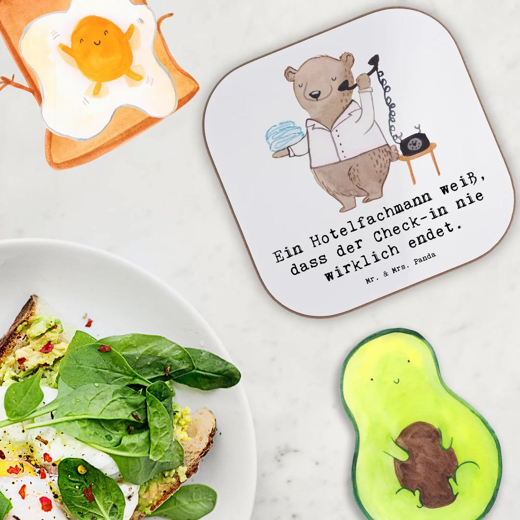 Square coaster Ein Hotelfachmann weiß, dass der Check-in nie wirklich endet. Untersetzer für Gläser, Holzuntersetzer, Untersetzer aus Holz, Untersetzer, Untersetzer Gläser, Bierdeckel, Tassen Untersetzer, Korkuntersetzer, Untersetzer Holz, Glasuntersetzer, Untersetzer Design, Getränkeuntersetzer, Beruf, Ausbildung, Jubiläum, Abschied, Rente, Kollege, Kollegin, Geschenk, Schenken, Arbeitskollege, Mitarbeiter, Firma, Danke, Dankeschön