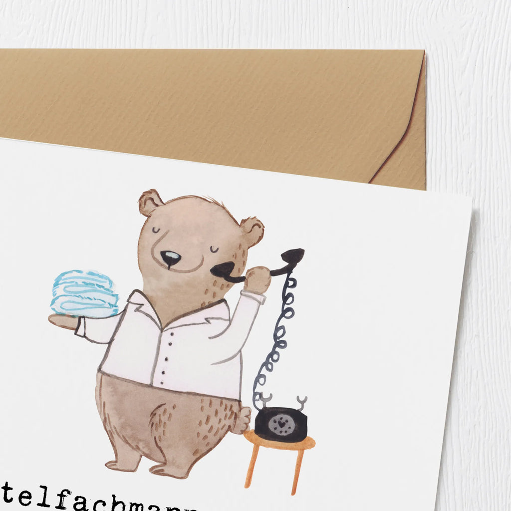 Deluxe Card Hotelfachmann: Ich bin nicht nur hier, um Ihr Gepäck zu tragen, sondern auch Ihre Sorgen! Geburtstagskarte, Glückwunschkarte, Karte, Grußkarte, Klappkarte, Hochwertige Grußkarte, Hochwertige Klappkarte, Einladungskarte, Hochzeitskarte, Beruf, Ausbildung, Jubiläum, Abschied, Rente, Kollege, Kollegin, Geschenk, Schenken, Arbeitskollege, Mitarbeiter, Firma, Danke, Dankeschön