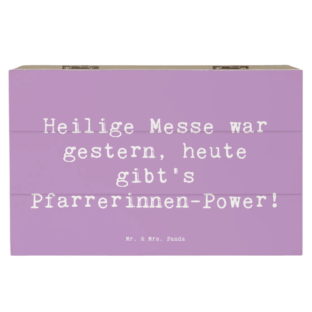 Holzkiste Spruch Pfarrerinnen Power Dekokiste, Holzkiste, Truhe, XXL, Geschenkdose, Geschenkbox, Aufbewahrungsbox, Kiste, Erinnerungsbox, Erinnerungskiste, Schatzkiste, Schatulle, Beruf, Ausbildung, Jubiläum, Abschied, Rente, Kollege, Kollegin, Geschenk, Schenken, Arbeitskollege, Mitarbeiter, Firma, Danke, Dankeschön