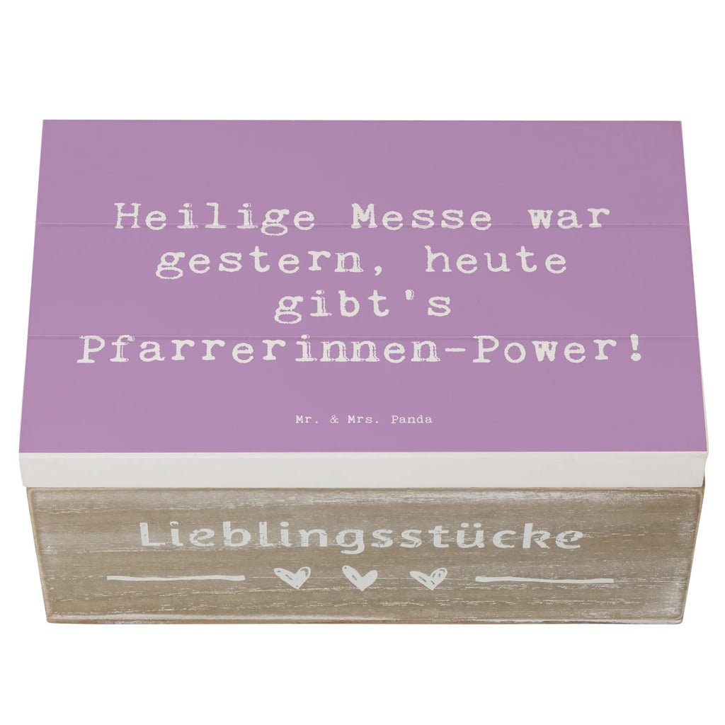 Holzkiste Spruch Pfarrerinnen Power Dekokiste, Holzkiste, Truhe, XXL, Geschenkdose, Geschenkbox, Aufbewahrungsbox, Kiste, Erinnerungsbox, Erinnerungskiste, Schatzkiste, Schatulle, Beruf, Ausbildung, Jubiläum, Abschied, Rente, Kollege, Kollegin, Geschenk, Schenken, Arbeitskollege, Mitarbeiter, Firma, Danke, Dankeschön