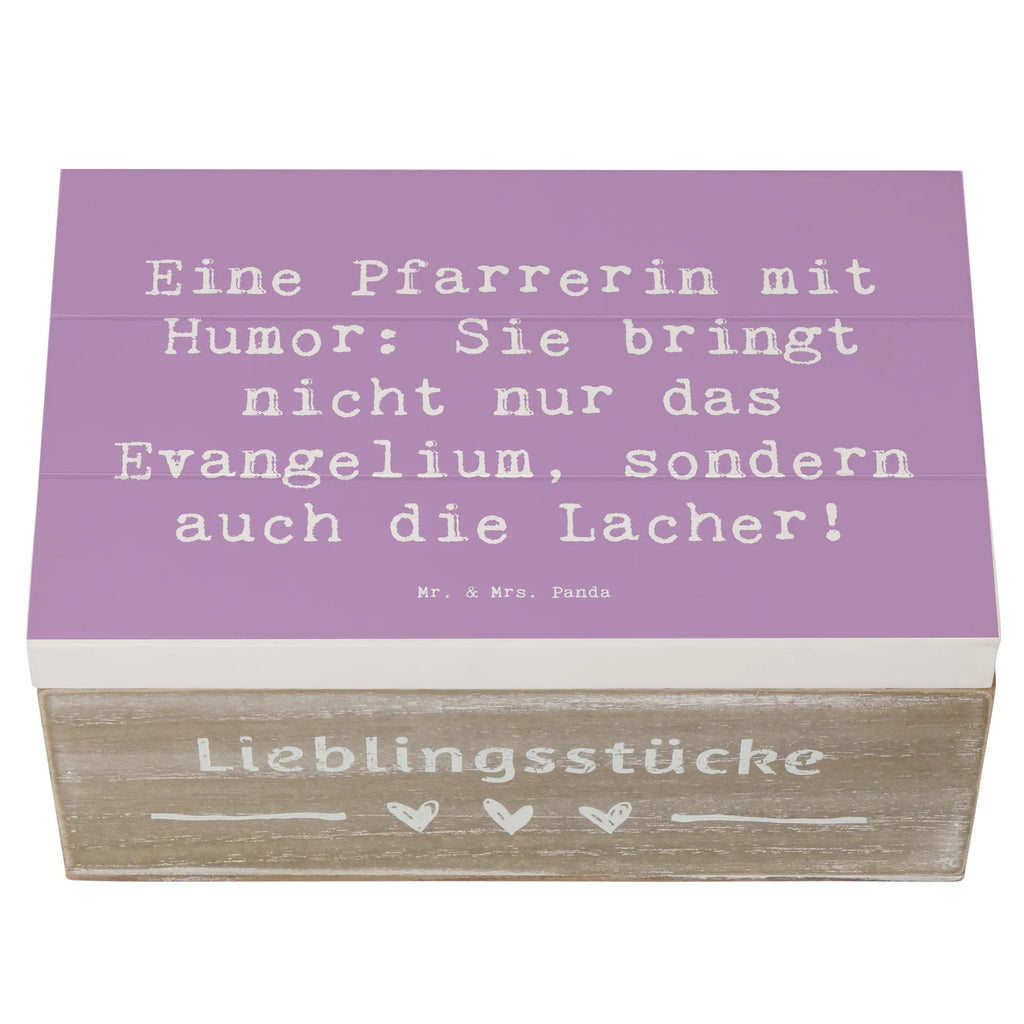 Holzkiste Spruch Humorvolle Pfarrerin Dekokiste, XXL, Holzkiste, Aufbewahrungsbox, Geschenkdose, Erinnerungskiste, Schatzkiste, Kiste, Geschenkbox, Schatulle, Truhe, Erinnerungsbox, Beruf, Ausbildung, Jubiläum, Abschied, Rente, Kollege, Kollegin, Geschenk, Schenken, Arbeitskollege, Mitarbeiter, Firma, Danke, Dankeschön